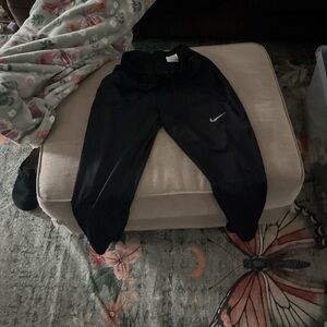 Kids Black Jogger Pants